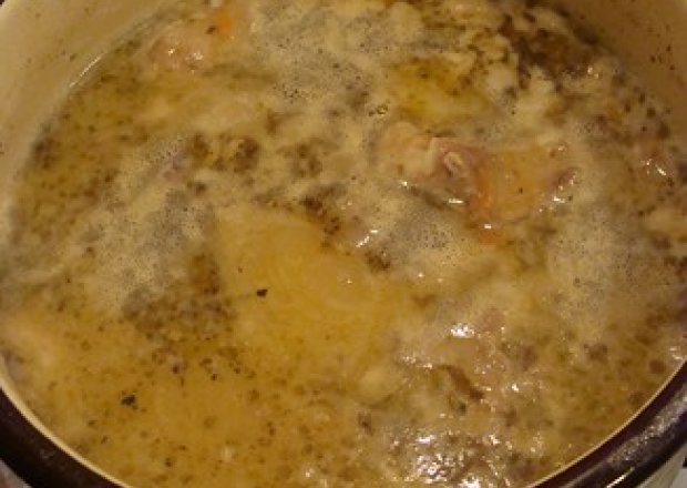 Fotografia przedstawiająca zupa fasolowa po grecku