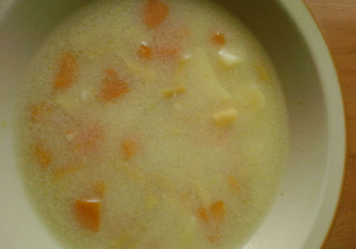 Zupa fasolowa z marchewką foto