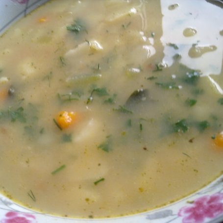 Krok 3 - zupa fasolowa foto