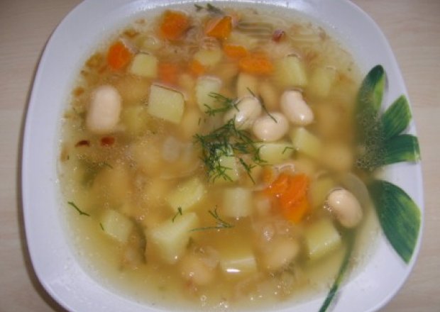 Fotografia przedstawiająca Zupa fasolowa