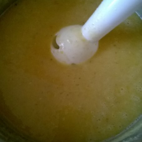Krok 4 - Zupa grochowa blendowana foto