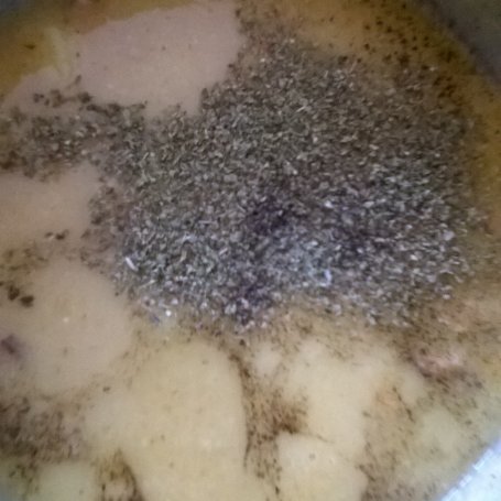 Krok 7 - Zupa grochowa blendowana foto