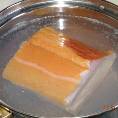 Krok 1 - Zupa grochowa z boczkiem i kiełbasą foto
