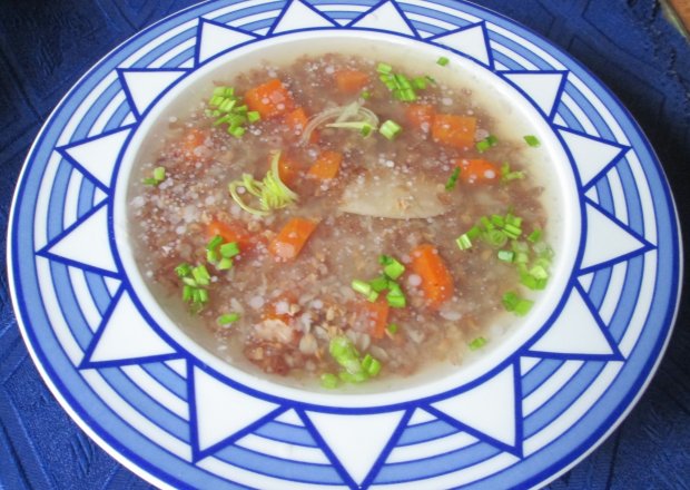 Fotografia przedstawiająca Zupa gryczana