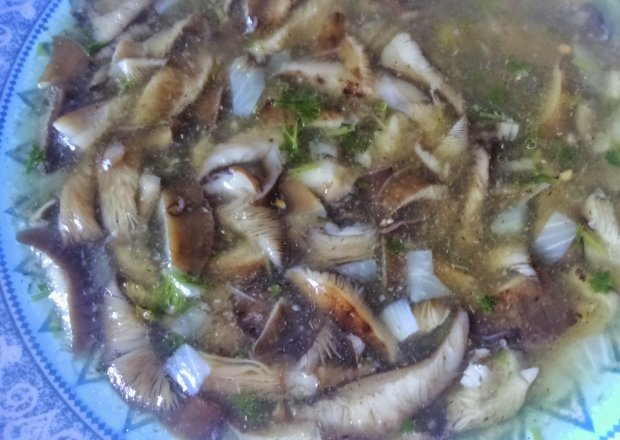Fotografia przedstawiająca Zupa grzybowa na opieńkach