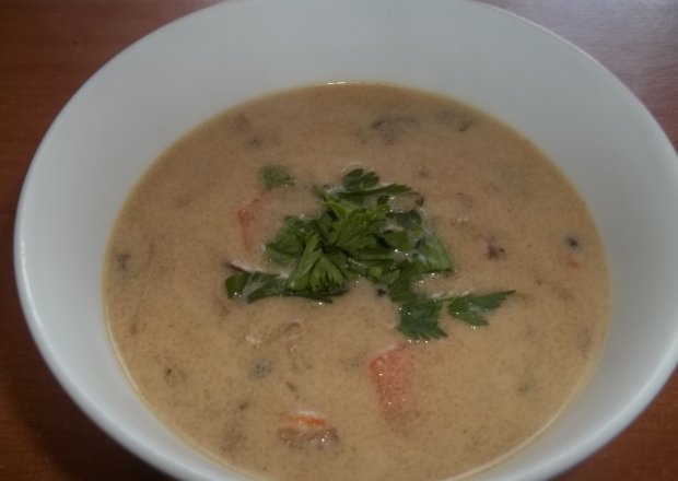 Fotografia przedstawiająca Zupa grzybowa wg Gosi