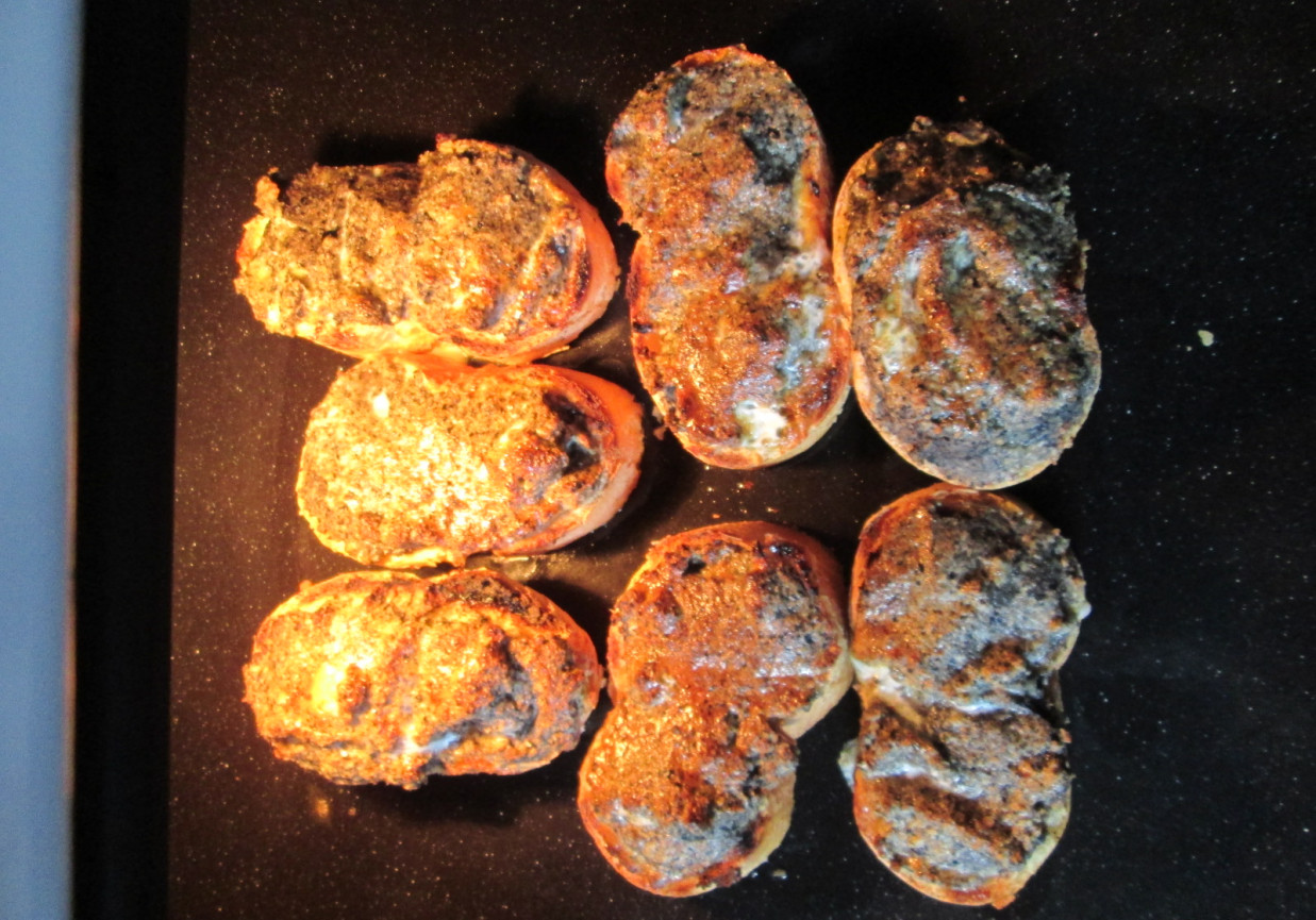 Zupa grzybowa z grzankami (z kuchni Litewskiej) foto