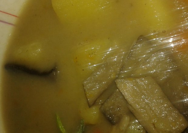 Fotografia przedstawiająca Zupa grzybowa.