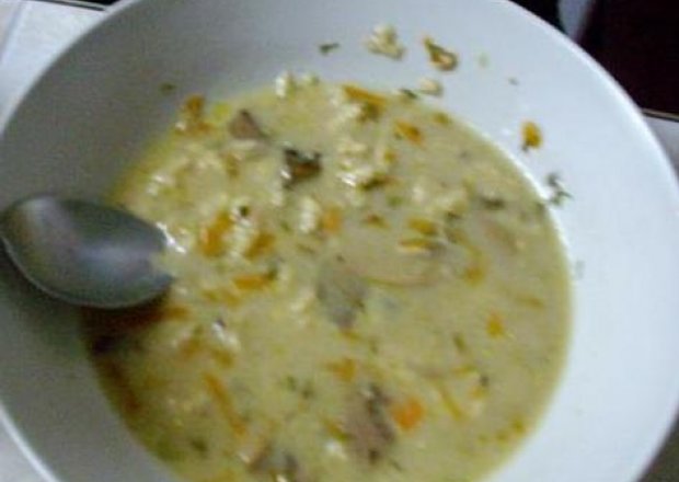Fotografia przedstawiająca zupa grzybowa