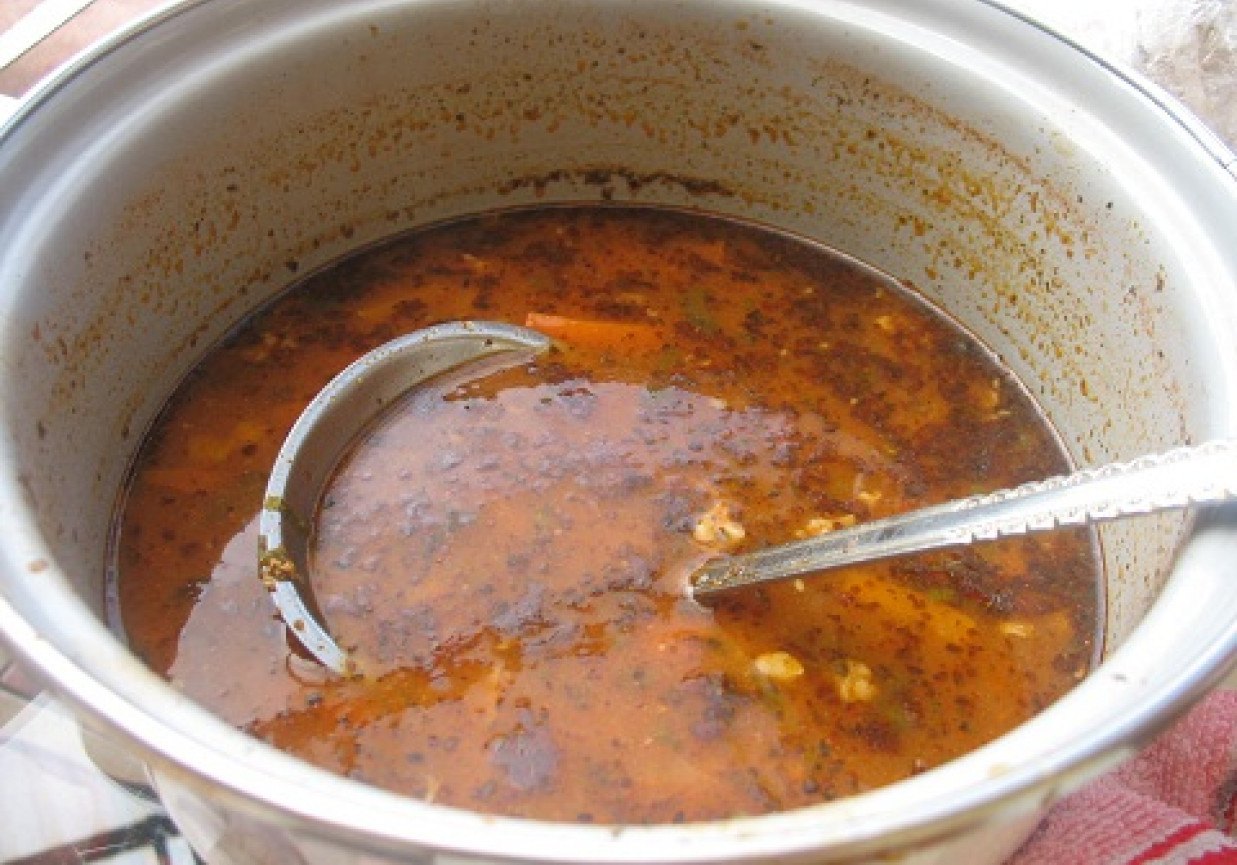 Zupa gulaszowa - bardzo pikantna foto
