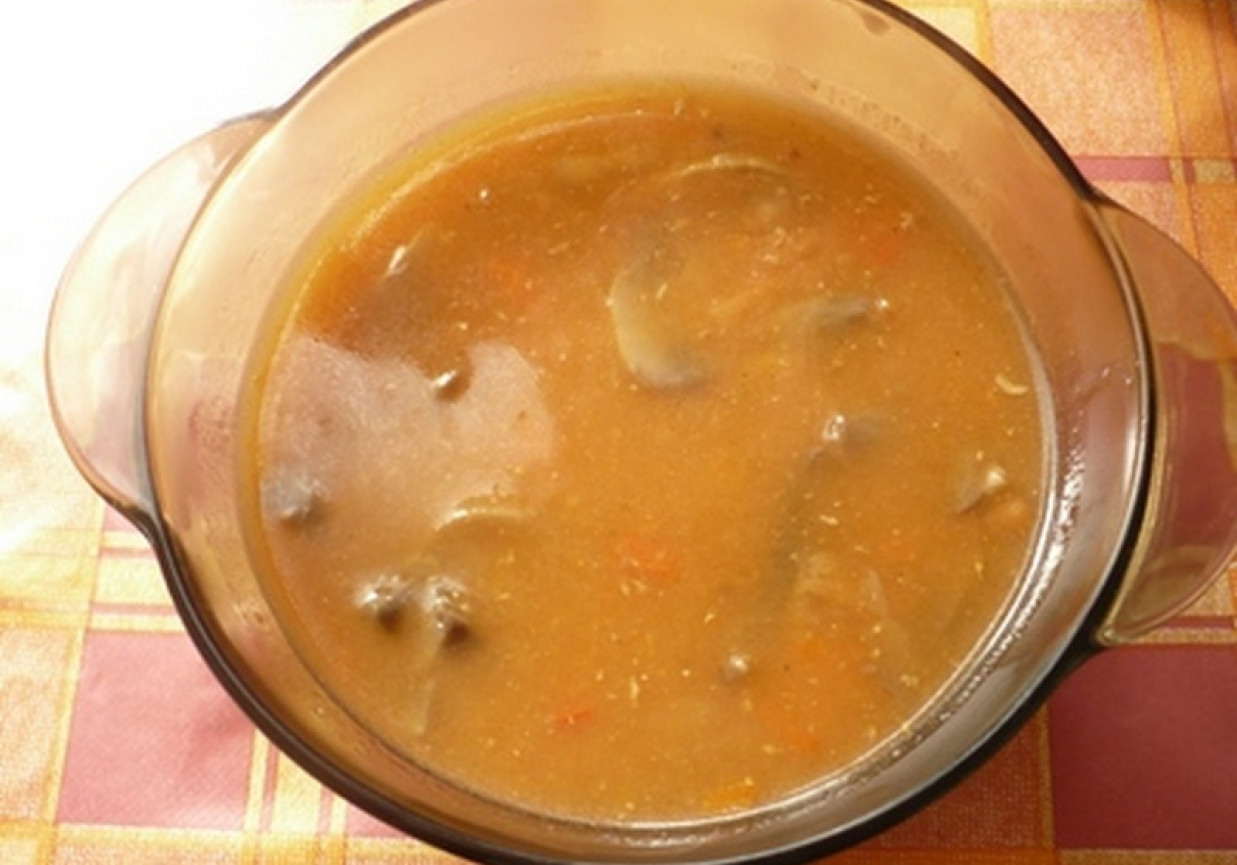 Zupa gulaszowa z wieprzowiną foto