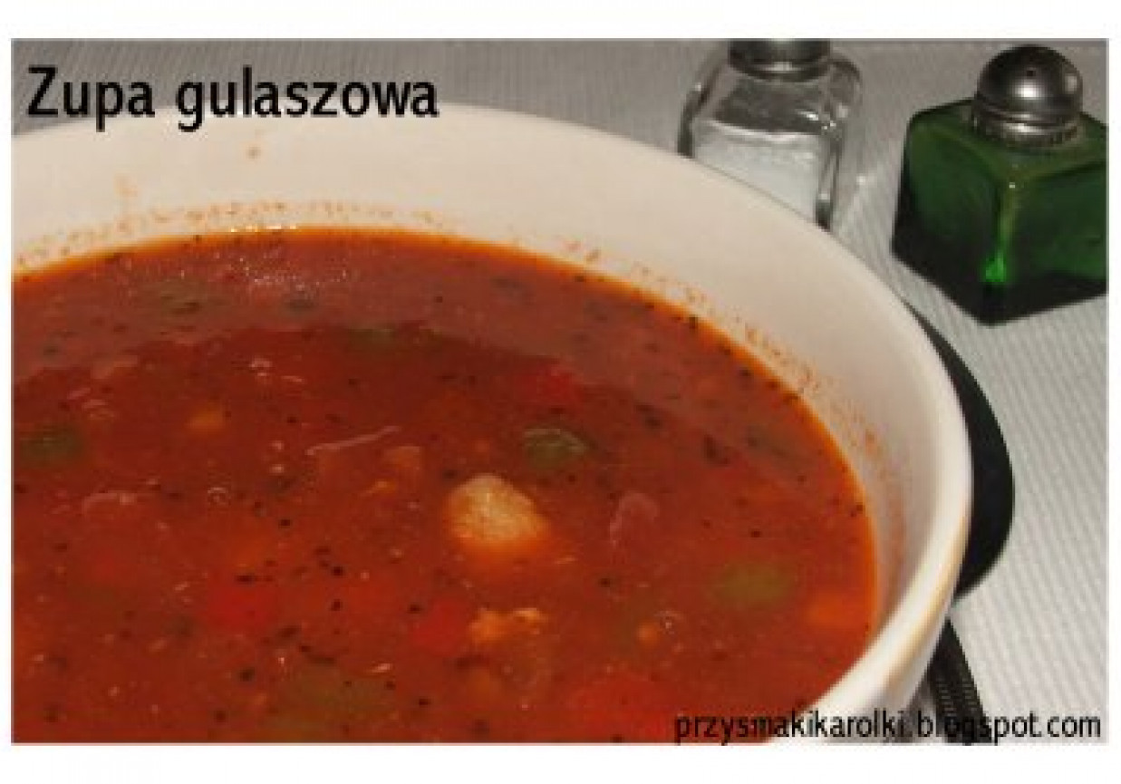 Zupa Gulaszowa foto