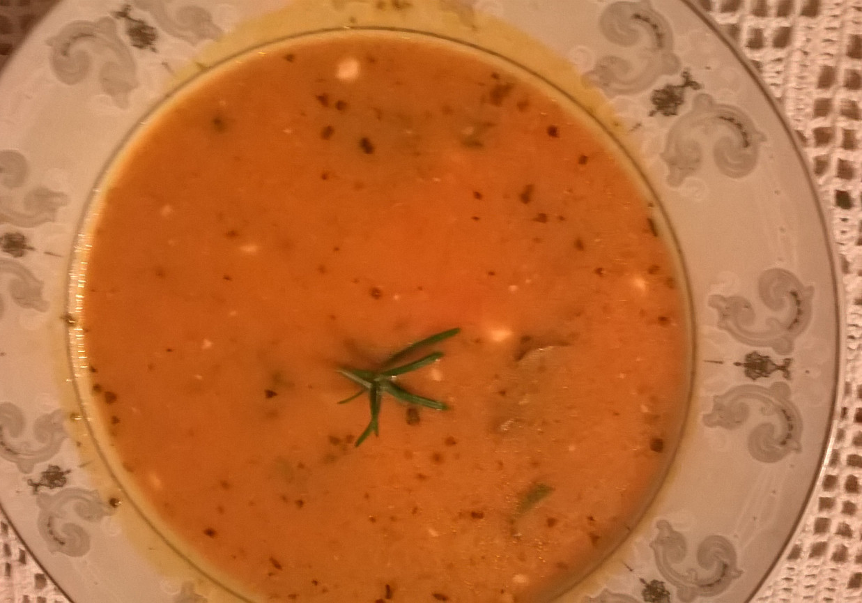 zupa gulaszowo gyrosowa z mięsem mielonym foto