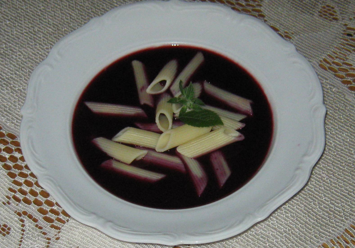 Zupa jagodowa foto