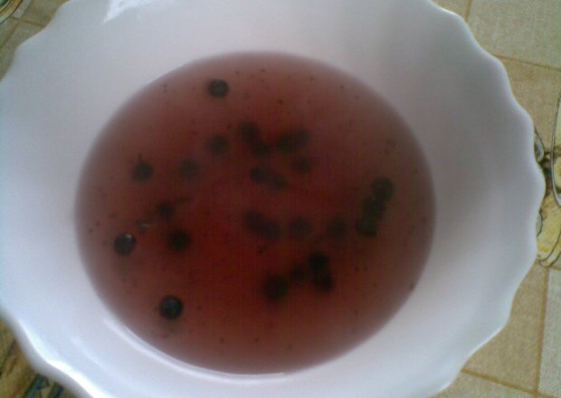 Fotografia przedstawiająca zupa jagodowa