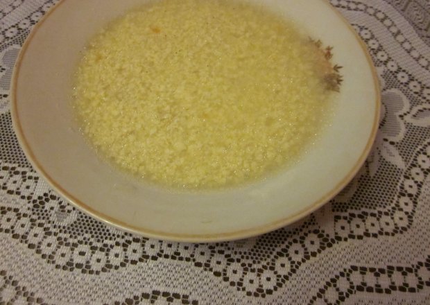 Fotografia przedstawiająca Zupa jajeczna
