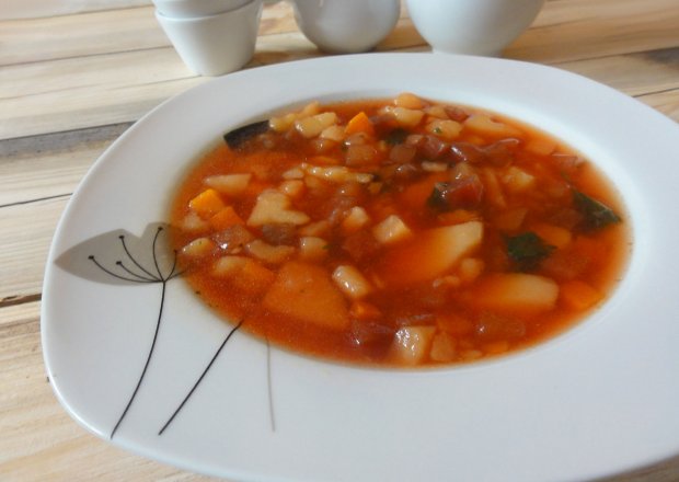 Fotografia przedstawiająca Zupa jak barszcz ukraiński