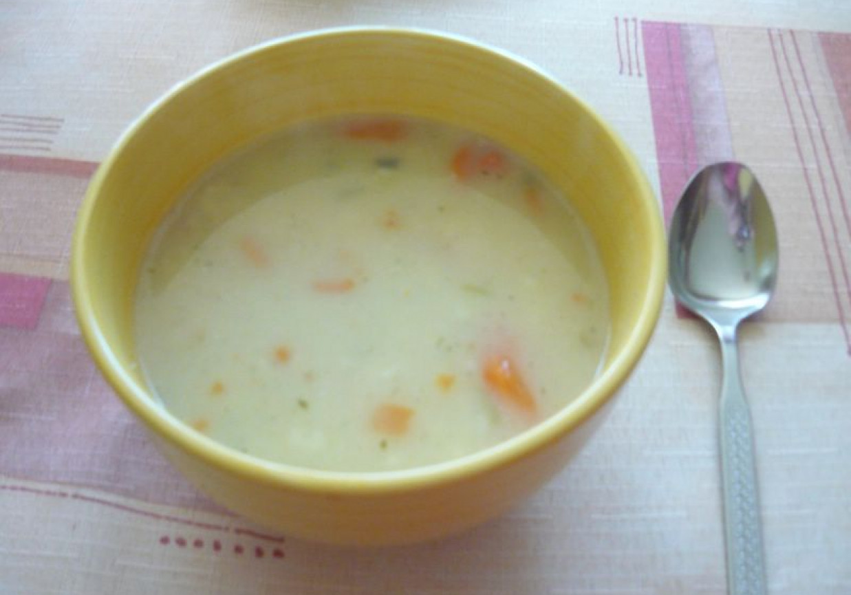 Zupa jarzynowa wiosenna foto