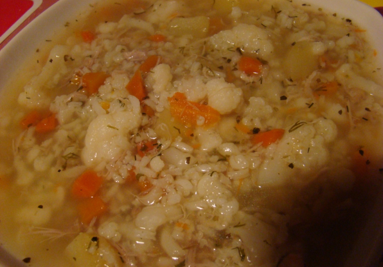 zupa jarzynowa włoska-minestrone foto
