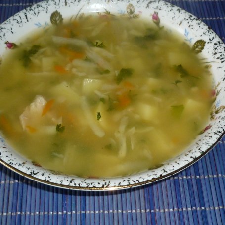 Krok 6 - Zupa jarzynowa z kalarepą foto