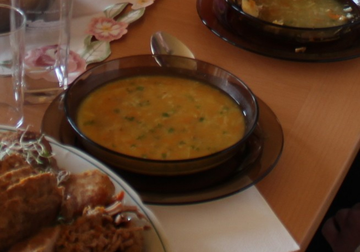 Zupa jarzynowa z ryżem foto