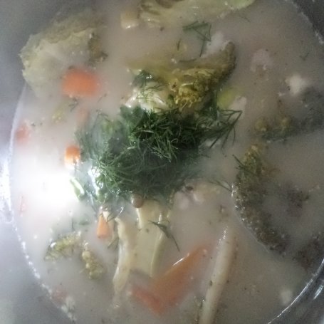 Krok 7 - Zupa jarzynowa z soczewicą :) foto