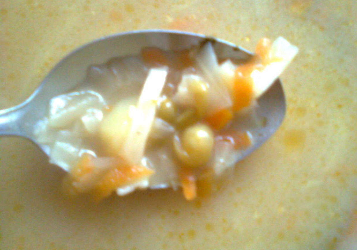 zupa jarzynowa z ziemniakami foto
