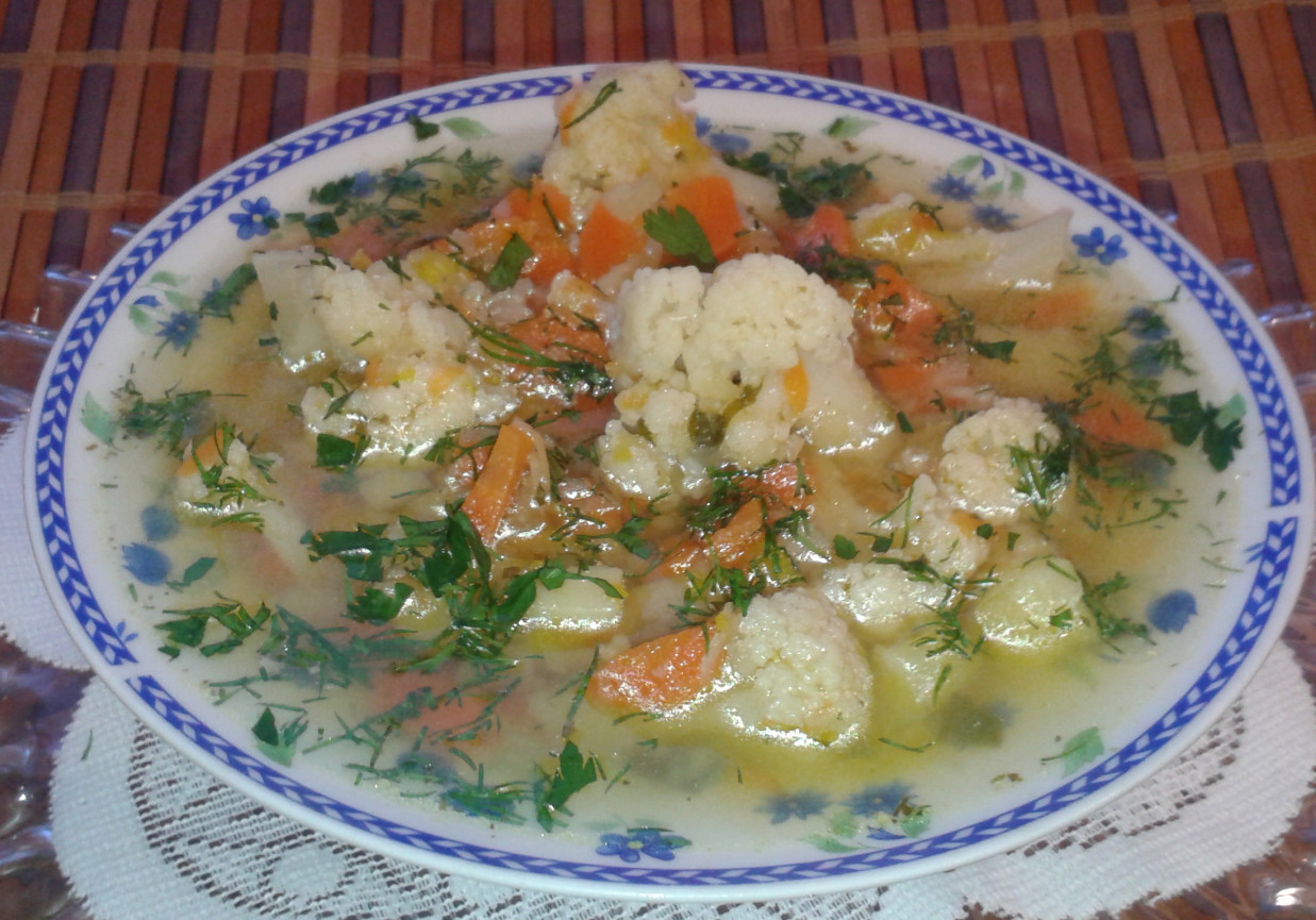 Zupa jarzynowo - warzywna foto