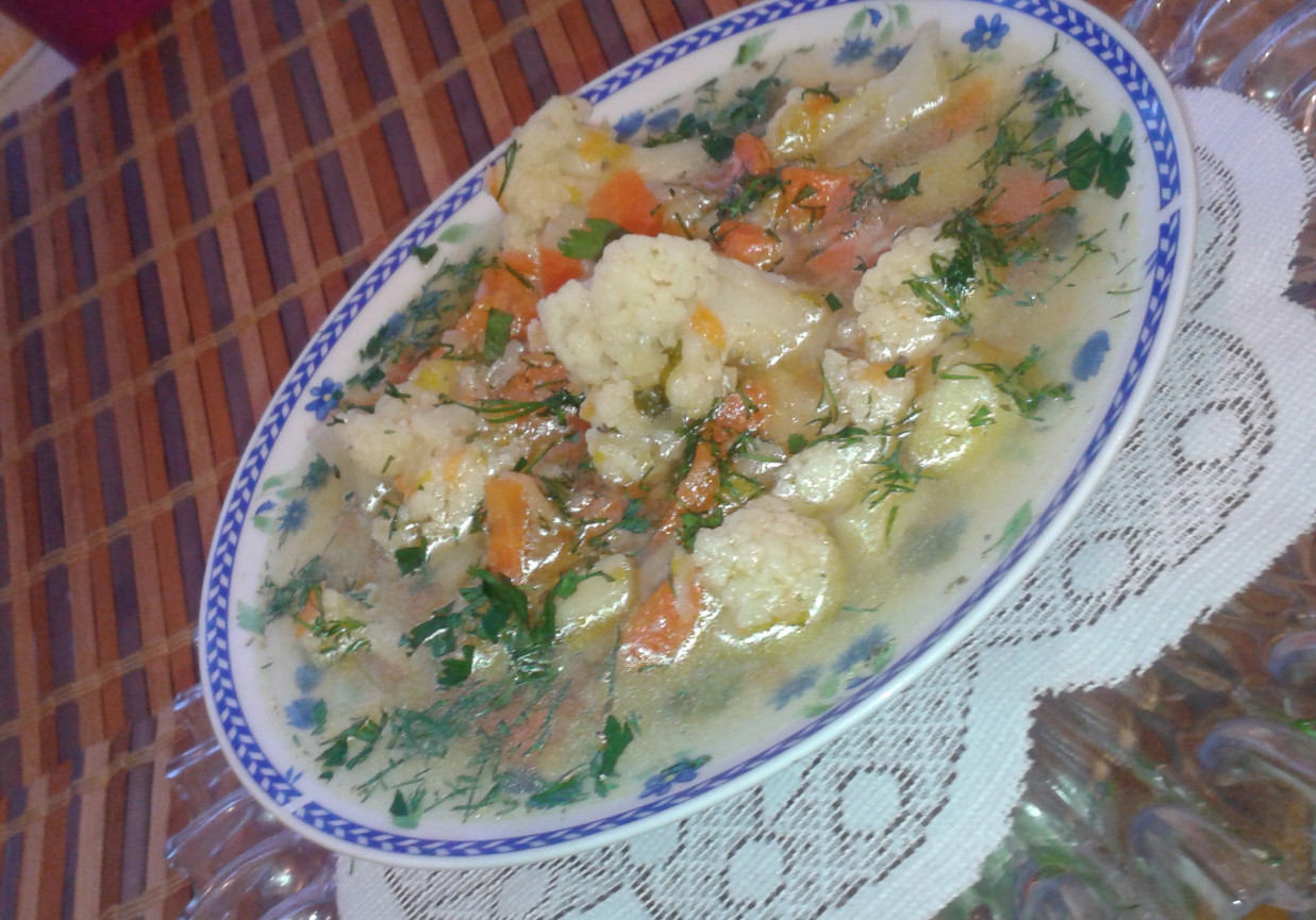 Zupa jarzynowo - warzywna foto