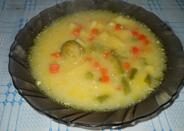 Fotografia przedstawiająca zupa Jesienna -warzywna