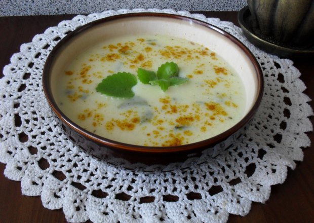 Fotografia przedstawiająca Zupa jogurtowa
