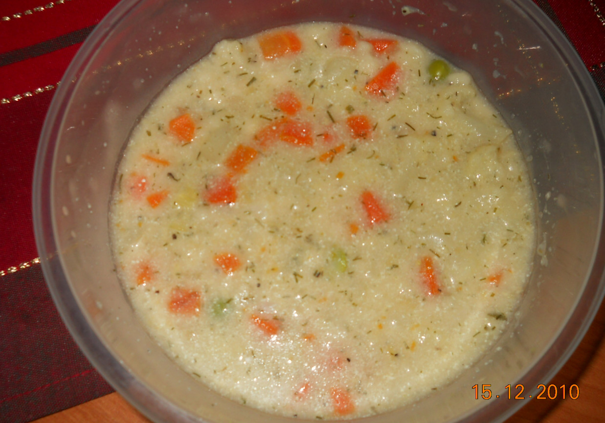 zupa kalafiorowa z marchewką foto