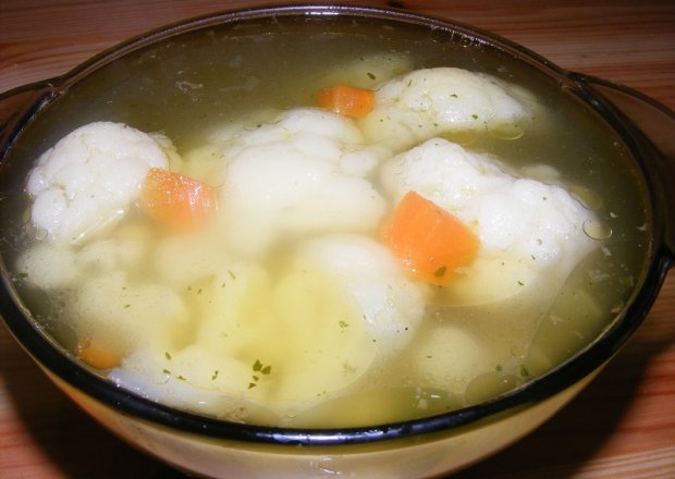 Fotografia przedstawiająca Zupa kalafiorowa