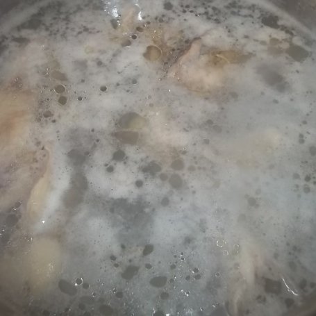 Krok 1 - Zupa kalafiorowo-groszkowa foto