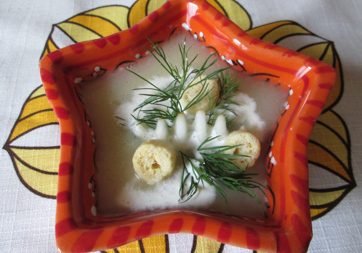 Zupa kalarepkowa –kremowa foto