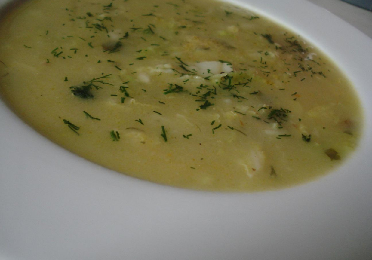 Zupa kapuściana z serduszkami foto