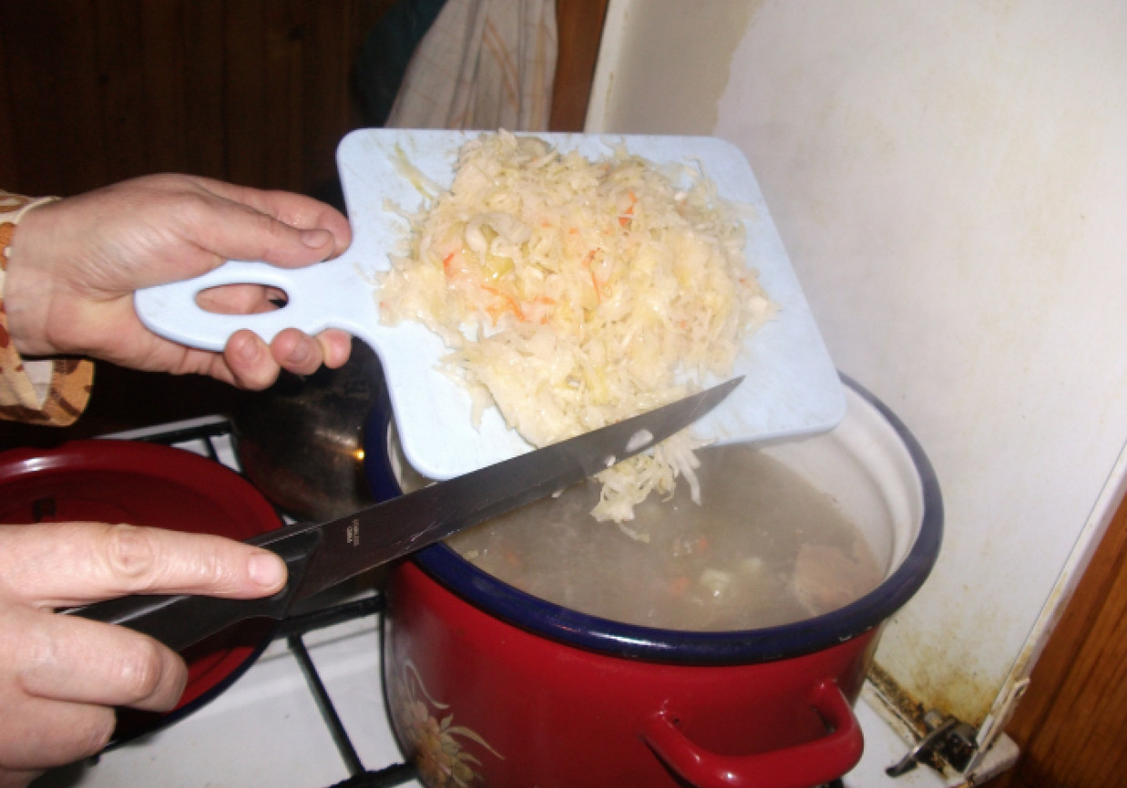 zupa kapusciana foto