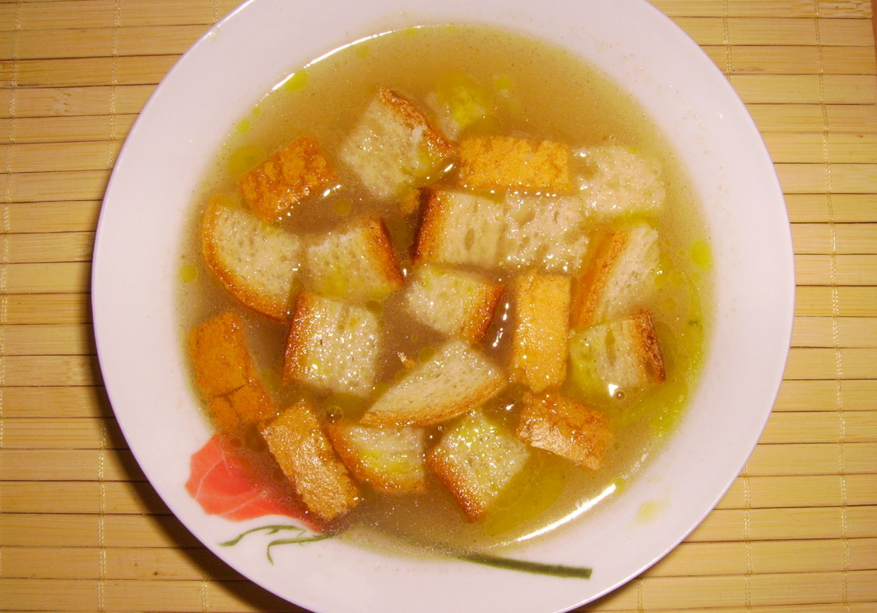 Zupa kminkowa. foto