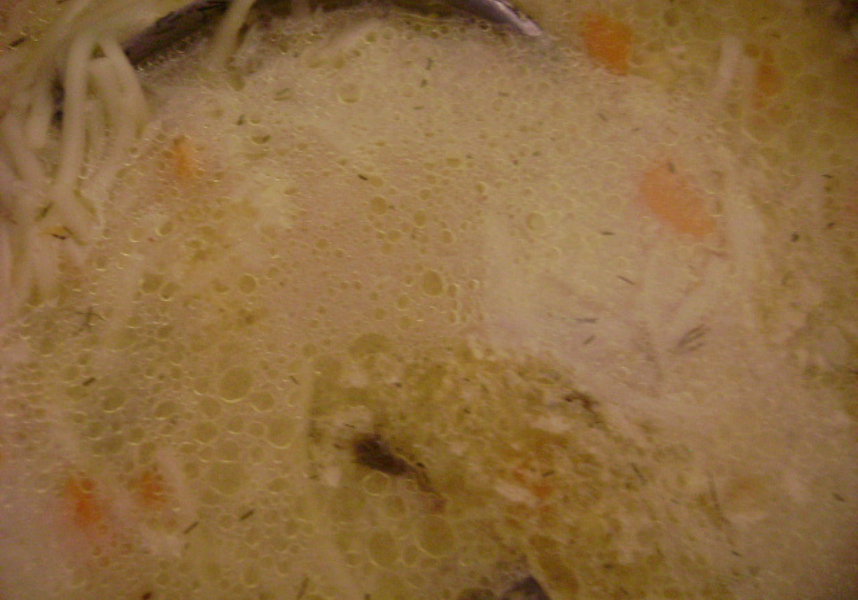 zupa koperkowa  z serem foto