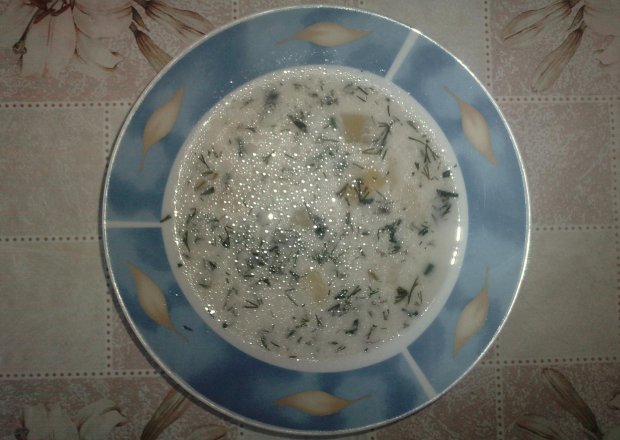 Fotografia przedstawiająca Zupa koperkowa
