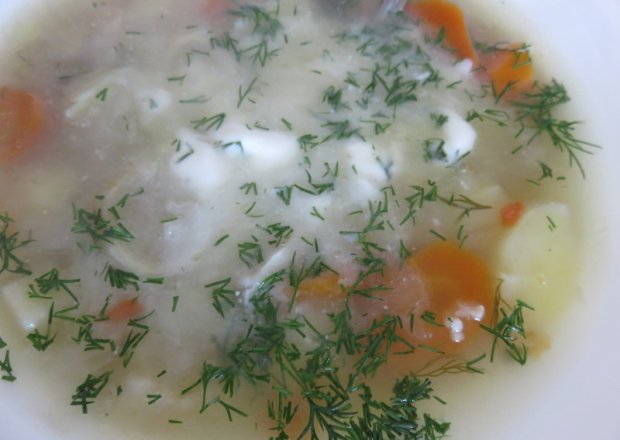 Fotografia przedstawiająca zupa koperkowa