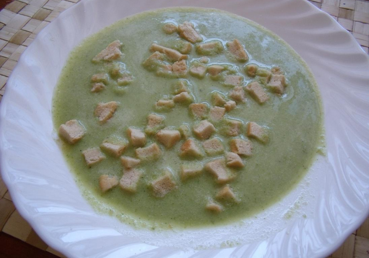 zupa - krem brokułowa foto