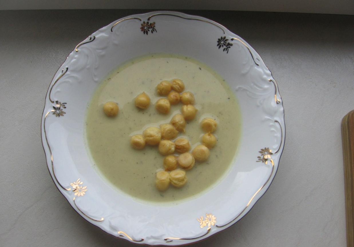 Zupa krem cebulowo-serowa foto