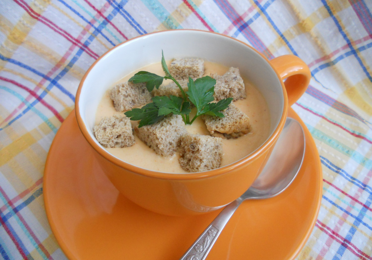Zupa krem jarzynowo-serowa foto