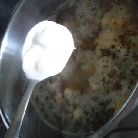 Krok 7 - Zupa krem marchewkowa z ryżem :) foto
