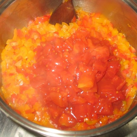 Krok 4 - Zupa krem paprykowo-pomidorowa foto