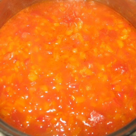 Krok 5 - Zupa krem paprykowo-pomidorowa foto