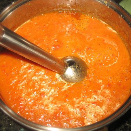 Krok 6 - Zupa krem paprykowo-pomidorowa foto