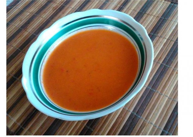 Fotografia przedstawiająca Zupa krem paprykowy