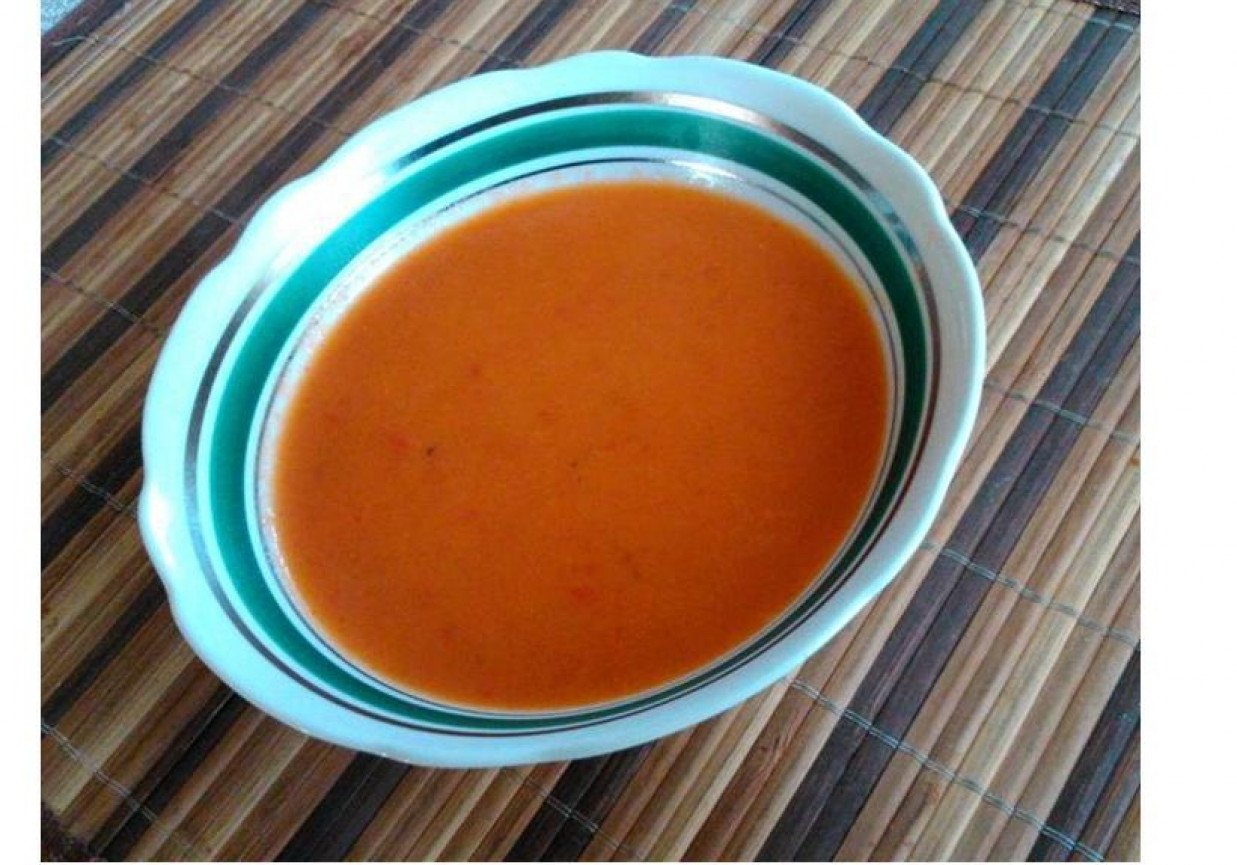 Zupa krem paprykowy foto